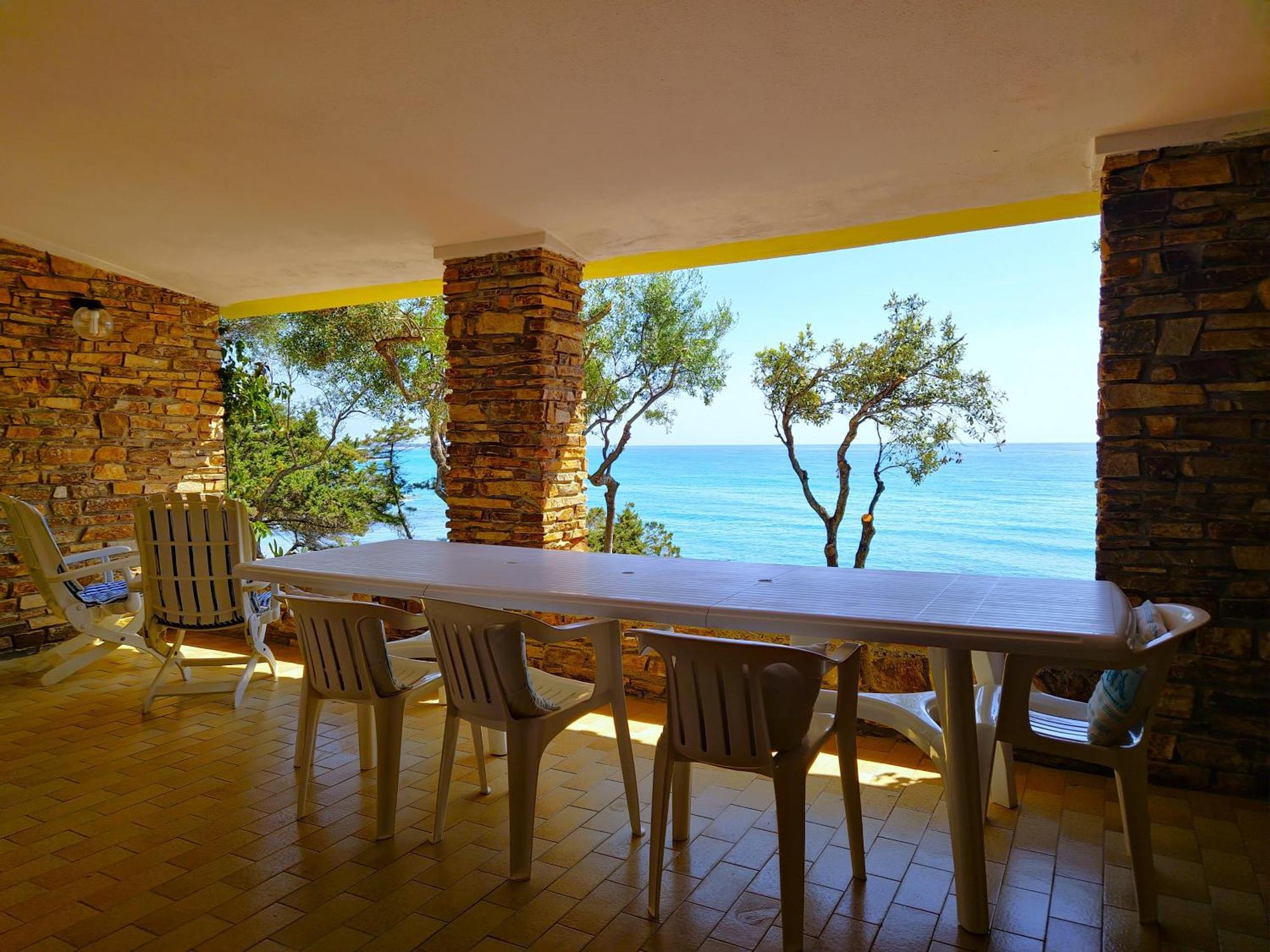 Villa Papiyon - Accesso Privato Alla Spiaggia Cala Liberotto Bagian luar foto